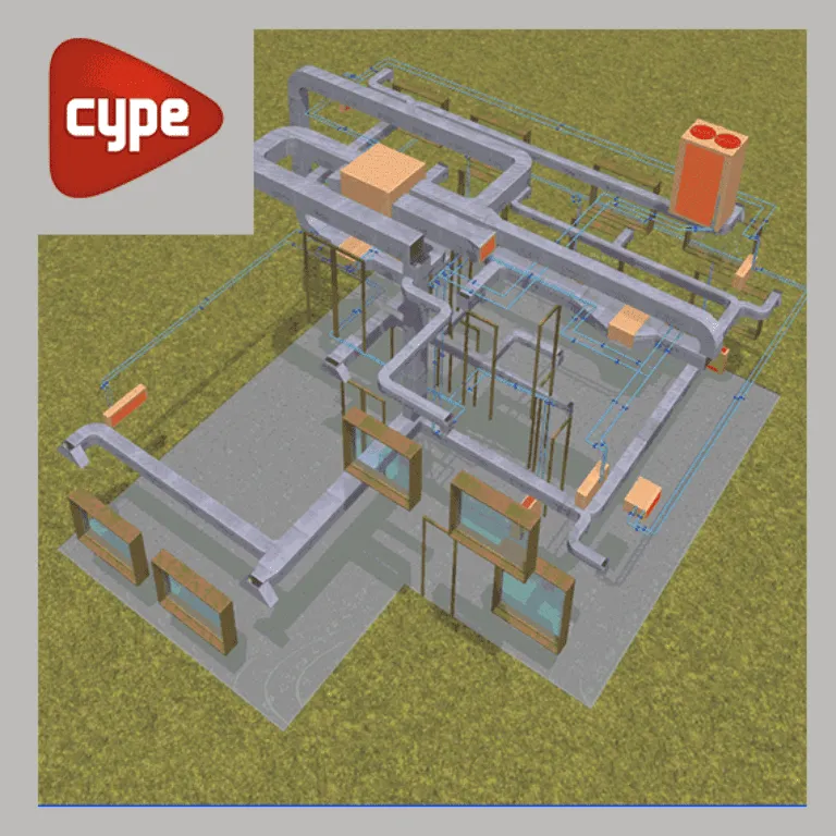 CYPECAD MEP (Climatización, Salubridad y Energía solar)